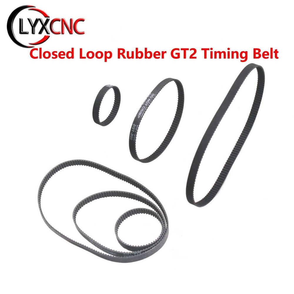 Planet Gates 3D Printer Belt Closed Loop Rubber GT2 Timing Belt 2GT-6 1220mm 110/200/280/300/400/610/852 Width 6mm For UM2 Ultimaker Slider
