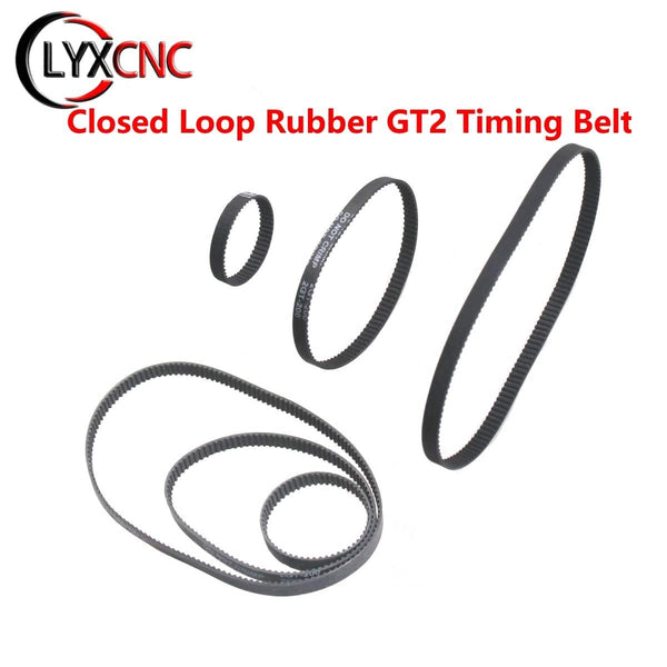 Planet Gates 3D Printer Belt Closed Loop Rubber GT2 Timing Belt 2GT-6 1220mm 110/200/280/300/400/610/852 Width 6mm For UM2 Ultimaker Slider