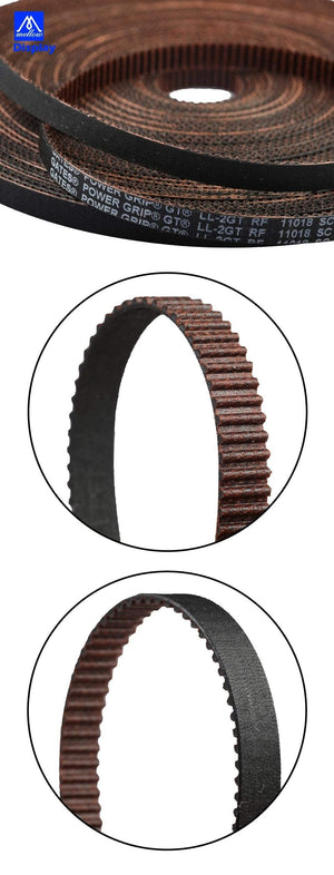 Planet Gates 3D Printer GATES-LL-2GT Gear Synchronous Belt GT2 Width 6MM 9MM 10MM Timing belt , Wear Resistant for BLV Mgn Cube