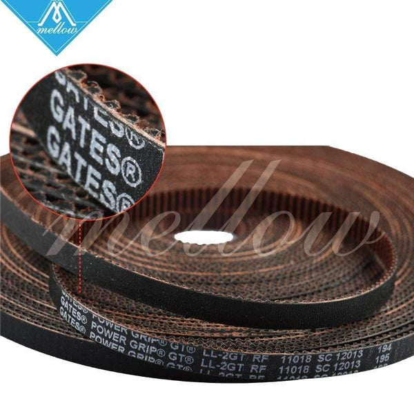 Planet Gates 3D Printer GATES-LL-2GT Gear Synchronous Belt GT2 Width 6MM 9MM 10MM Timing belt , Wear Resistant for BLV Mgn Cube