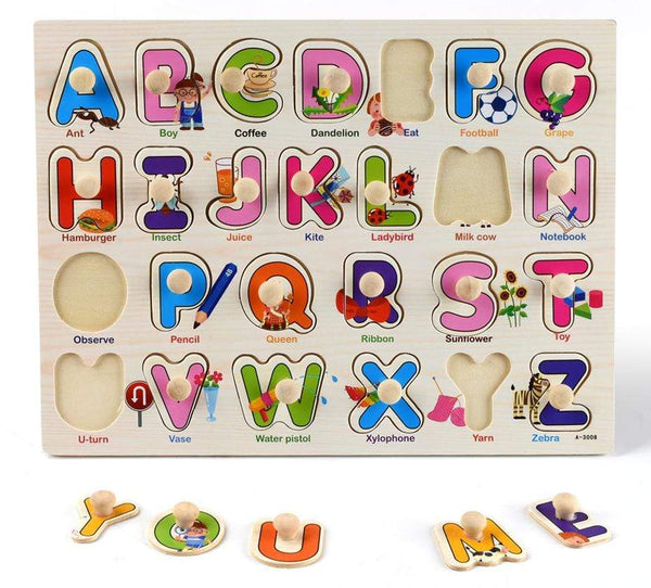 Planet Gates 3D Puzzles Wooden Learning Toys for Kids Alphabet  Animal Fruit Transportation Vegetables Shape Baby Early Educational Toy