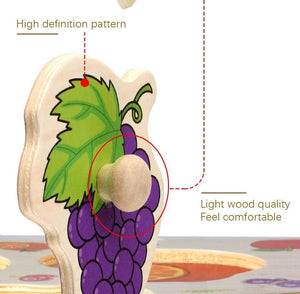 Planet Gates 3D Puzzles Wooden Learning Toys for Kids Alphabet  Animal Fruit Transportation Vegetables Shape Baby Early Educational Toy