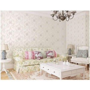 Planet Gates 3D Stereoscopic Flower Pastoral Non-woven Thickened Wallpaper Wall Covering Roll Wall Papers Home Decor Living Room Bedroom Wall