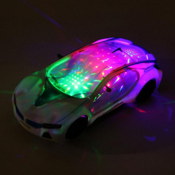 Planet Gates 3D Universal Electric Car Toy Led Flashing Light Music Singing Sound Toy Universal Car Children's Sports Car Model Toys