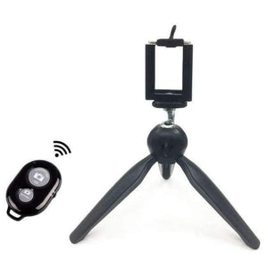 Planet Gates 3in1 with bluetooth Tripod with Holder Mount / Selfie Portable Camera Tabletop Travel Tripod for iPhone 7 Plus Sony Samsung Mobile Phone