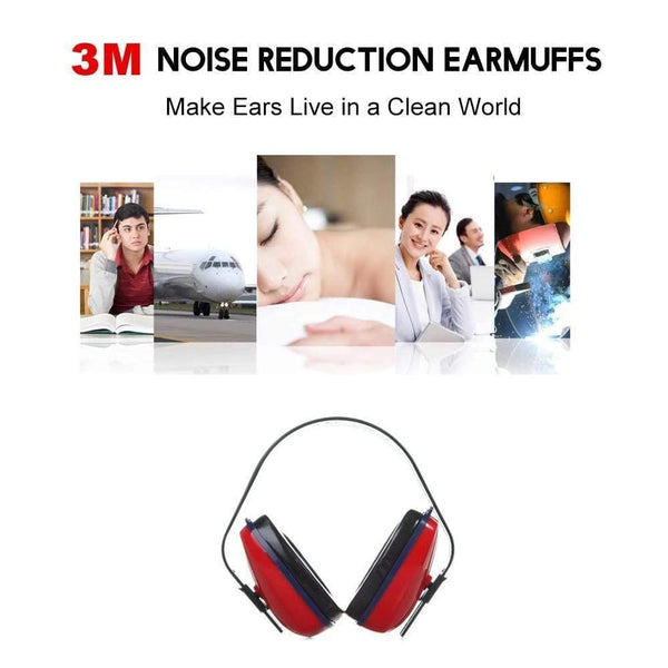 3M 1425 Anti-noise Earmuffs 22 dB Protection Power Noise Earmuffs Against Shooting Mechanical Learn Sleep Ear Protector