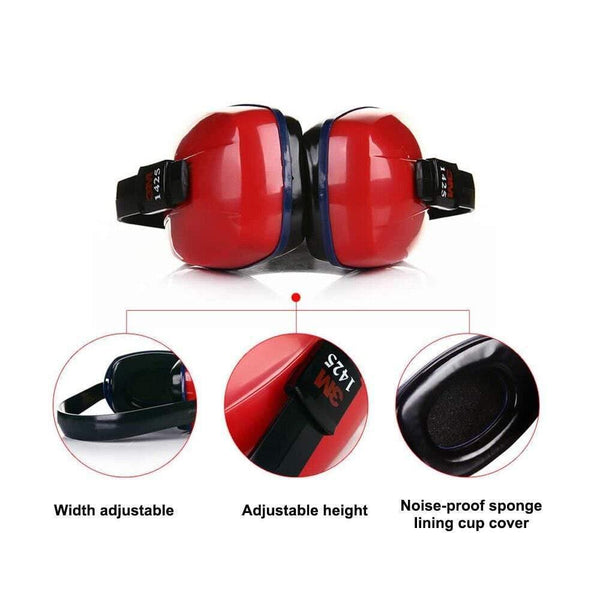 3M 1425 Anti-noise Earmuffs 22 dB Protection Power Noise Earmuffs Against Shooting Mechanical Learn Sleep Ear Protector