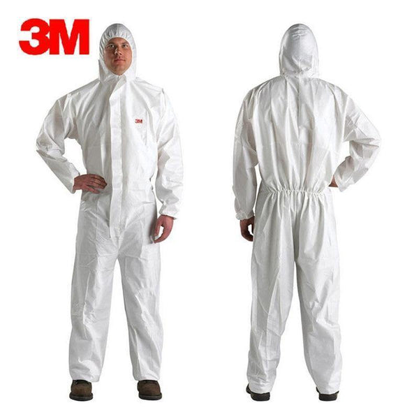 Planet Gates 3M 4510 Safety Clothing Chemical Disposable Protective Coverall Hooded Suit Anti Particles/Limited Liquid Chemical splash LT074