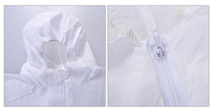 Planet Gates 3M 4510 Safety Clothing Chemical Disposable Protective Coverall Hooded Suit Anti Particles/Limited Liquid Chemical splash LT074