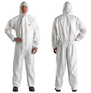 Planet Gates 3M 4510 Safety Clothing Chemical Disposable Protective Coverall Hooded Suit Anti Particles/Limited Liquid Chemical splash LT074