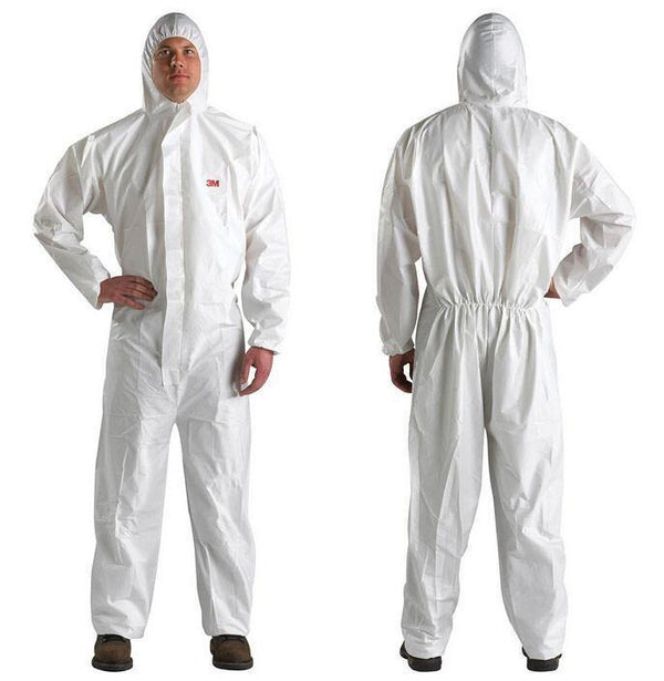 Planet Gates 3M 4510 Safety Clothing Chemical Disposable Protective Coverall Hooded Suit Anti Particles/Limited Liquid Chemical splash LT074