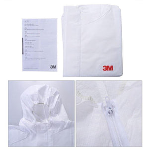 Planet Gates 3M 4510 Safety Clothing Disposable Protective Coverall Hooded Suit Dustproof Anti Particles/Limited Liquid Chemical Splash