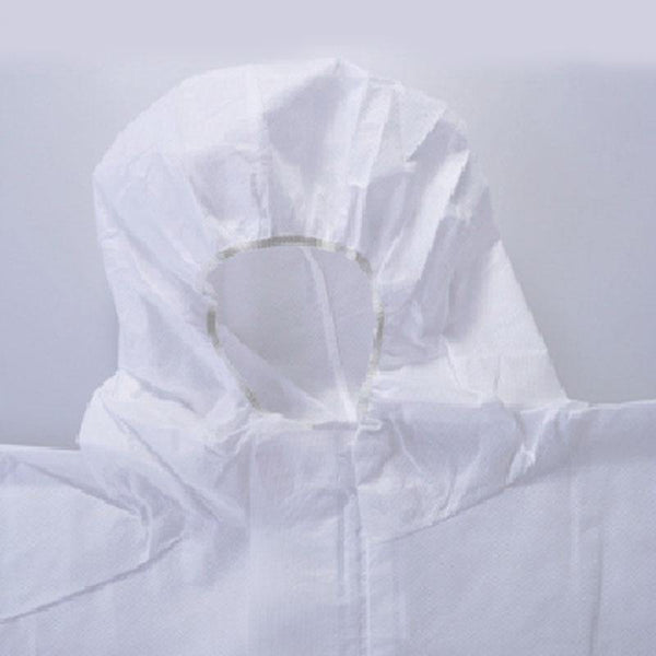 Planet Gates 3M 4515 Safety Clothing Disposable Protective Coveralls White Hooded Anti Particulate matter Liquid for Pesticide/spray LT056