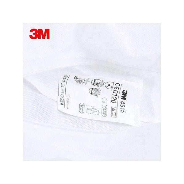 Planet Gates 3M 4515 Safety Clothing Disposable Protective Coveralls White Hooded Anti Particulate matter Liquid for Pesticide/spray LT056