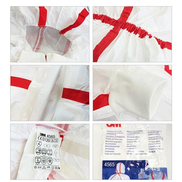Planet Gates 3M 4565 Safety Clothing Disposable Chemical Protective Coverall Safety Work Wear Medical Against Chemical Splashes Protective Cl