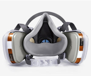Planet Gates 3M 6000 Series Half Face Mask Respirator 6100/6200/6300 6001 Gas Cartridges 7IN1 Set For Painting Spraying Against Organic Vapor