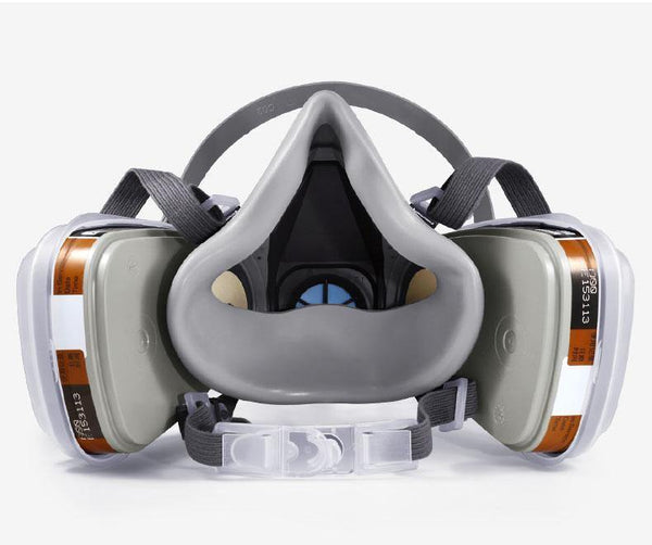 Planet Gates 3M 6000 Series Half Face Mask Respirator 6100/6200/6300 6001 Gas Cartridges 7IN1 Set For Painting Spraying Against Organic Vapor
