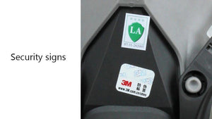 Planet Gates 3M 6300 Reusable Half Face Mask Respirator Low-maintenance Simple to Handle Lightweight 3M Mask Face Gas Mask LT017