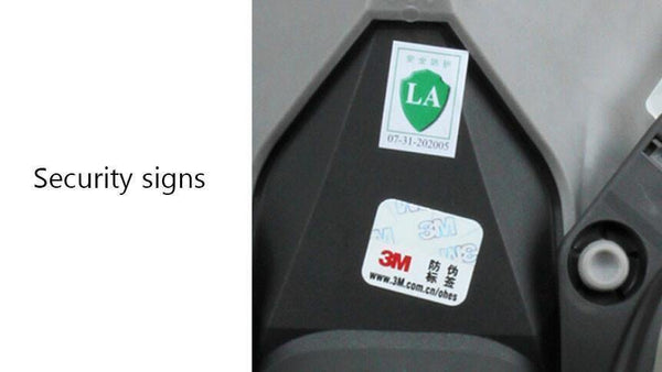 Planet Gates 3M 6300 Reusable Half Face Mask Respirator Low-maintenance Simple to Handle Lightweight 3M Mask Face Gas Mask LT017