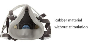 Planet Gates 3M 6300 Reusable Half Face Mask Respirator Low-maintenance Simple to Handle Lightweight 3M Mask Face Gas Mask LT017