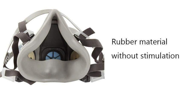 Planet Gates 3M 6300 Reusable Half Face Mask Respirator Low-maintenance Simple to Handle Lightweight 3M Mask Face Gas Mask LT017