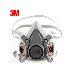 Planet Gates 3M 6300 Reusable Half Face Mask Respirator Low-maintenance Simple to Handle Lightweight 3M Mask Face Gas Mask LT017