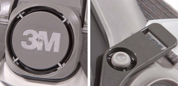 Planet Gates 3M 6300 Reusable Half Face Mask Respirator Low-maintenance Simple to Handle Lightweight 3M Mask Face Gas Mask LT017