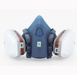 Planet Gates 3M 7502 Respirator Mask 17 in 1 Suit Industry Painting Spray Dust Gas Mask With 3M 501 5N11 6001CN Chemcial Half face Mask