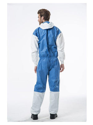 Planet Gates 3M Men Women Disposable Anti-static Coverall Hooded Cleanroom Garments Dust-proof  Work clothing Paint Factory uniforms Overalls