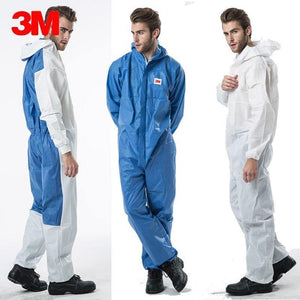 Planet Gates 3M Men Women Disposable Anti-static Coverall Hooded Cleanroom Garments Dust-proof  Work clothing Paint Factory uniforms Overalls