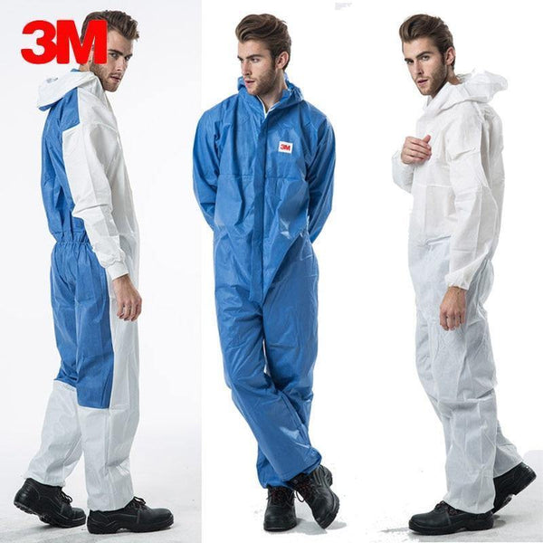 Planet Gates 3M Men Women Disposable Anti-static Coverall Hooded Cleanroom Garments Dust-proof  Work clothing Paint Factory uniforms Overalls