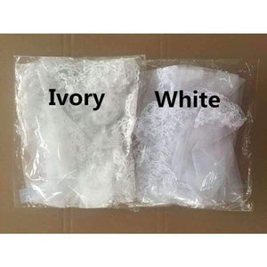 Planet Gates 3M One Layer Lace Edge White Ivory Cathedral Wedding Veil Long Bridal Veil Cheap Wedding Accessories Veu de Noiva