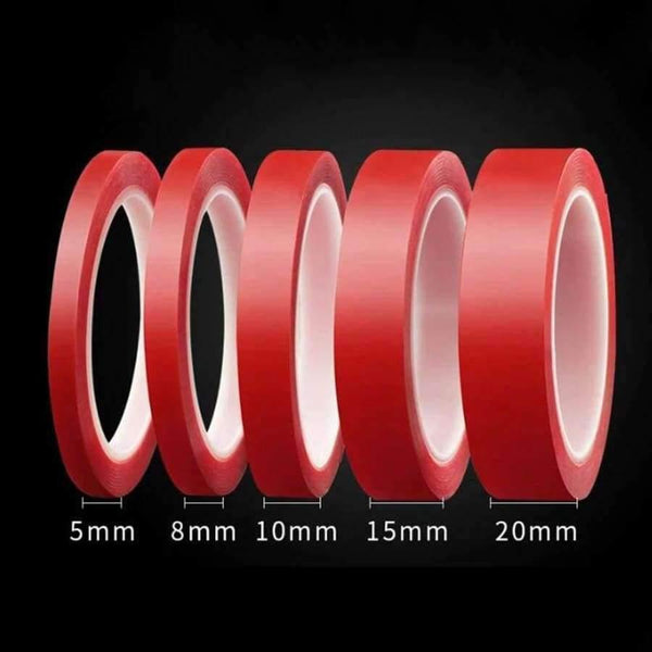 Planet Gates 3M/PC Width 5mm-100mm Super Strong Double-sided Transparent Clear Acrylic Foam Adhesive VHB Tape Multi-role Tape(1mm Thick)