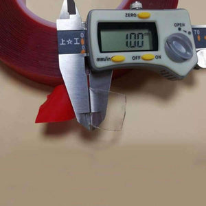 Planet Gates 3M/PC Width 5mm-100mm Super Strong Double-sided Transparent Clear Acrylic Foam Adhesive VHB Tape Multi-role Tape(1mm Thick)