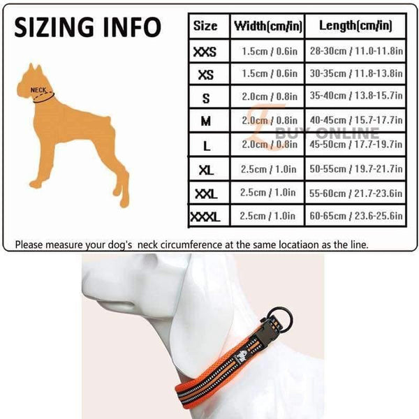 Planet Gates 3M Reflective Dog Collars Adjustable Pet Cat&Dog Collar Outdoor Trainning Soft Air Mesh Padded Brand Pet Product XXS-3XL