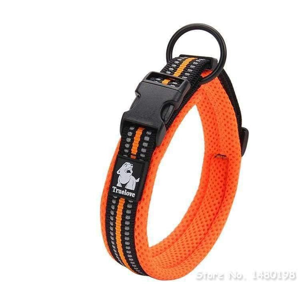Planet Gates 3M Reflective Dog Collars Adjustable Pet Cat&Dog Collar Outdoor Trainning Soft Air Mesh Padded Brand Pet Product XXS-3XL