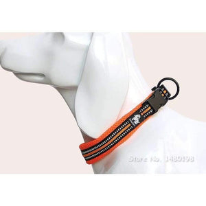 Planet Gates 3M Reflective Dog Collars Adjustable Pet Cat&Dog Collar Outdoor Trainning Soft Air Mesh Padded Brand Pet Product XXS-3XL