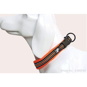 Planet Gates 3M Reflective Dog Collars Adjustable Pet Cat&Dog Collar Outdoor Trainning Soft Air Mesh Padded Brand Pet Product XXS-3XL