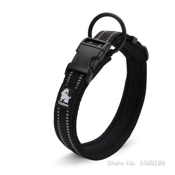 Planet Gates 3M Reflective Dog Collars Adjustable Pet Cat&Dog Collar Outdoor Trainning Soft Air Mesh Padded Brand Pet Product XXS-3XL
