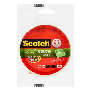 Planet Gates 3M Scotch double-sided adhesive tape 5pcs lot 6/12/18/24mm*10m 200C strong paste tape stationery double viscosity