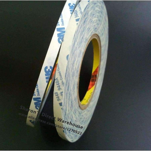 Planet Gates 3M Scotch White Glue Tape for Android Smart Phone Tablet iphone ipad Camera Lens Touch Display Fix 2mm~25mm Choose 9448