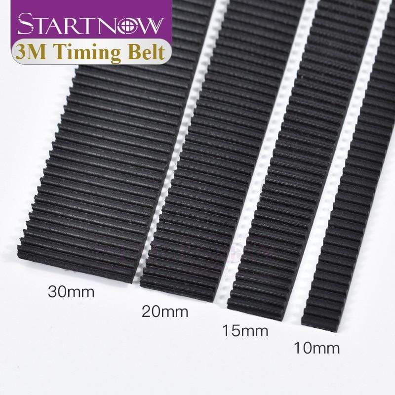 Planet Gates 3M Series Open-Ended Transmission Synchronous Belts For CO2 Machine HTD 3M Pitch Timing Belt Width 10 15 17 20 35 40 50