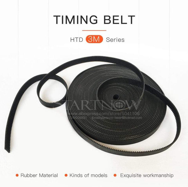 Planet Gates 3M Series Open-Ended Transmission Synchronous Belts For CO2 Machine HTD 3M Pitch Timing Belt Width 10 15 17 20 35 40 50