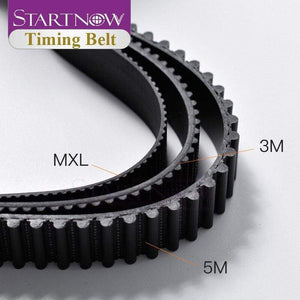 Planet Gates 3M Series Open-Ended Transmission Synchronous Belts For CO2 Machine HTD 3M Pitch Timing Belt Width 10 15 17 20 35 40 50