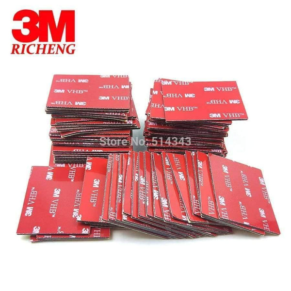 Planet Gates 3M VHB 5952 High Sticky Acrylic Adhesive Double Sided Foam Tape It Can Sticky To Glass Metal And So On 38mm*50mm/10Pcs/Lot