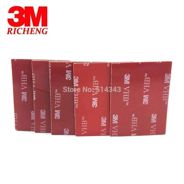 Planet Gates 3M VHB 5952 High Sticky Acrylic Adhesive Double Sided Foam Tape It Can Sticky To Glass Metal And So On 38mm*50mm/10Pcs/Lot