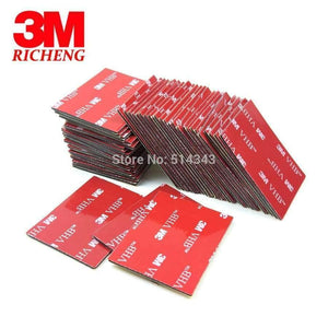 Planet Gates 3M VHB 5952 High Sticky Acrylic Adhesive Double Sided Foam Tape It Can Sticky To Glass Metal And So On 38mm*50mm/10Pcs/Lot