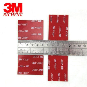 Planet Gates 3M VHB 5952 High Sticky Acrylic Adhesive Double Sided Foam Tape It Can Sticky To Glass Metal And So On 38mm*50mm/10Pcs/Lot