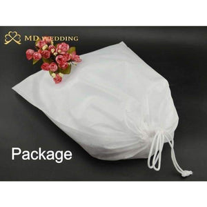 Planet Gates 3M White/Ivory Beautiful Cathedral Length Lace Edge Wedding Bridal Veil With Comb Wedding Accessories MD3084