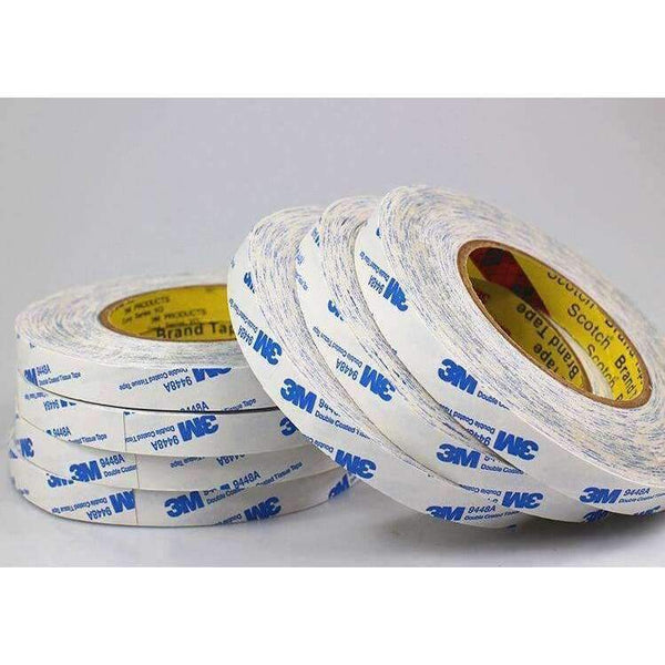 Planet Gates 3M White Strong Sticky Glue Tape for Samsung iphone ipad Smart Phone Tablet Camera Lens Display Bezel Fix 9448 Scotch